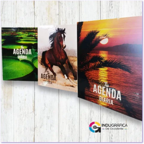 Agendas y cuadernos personalizados