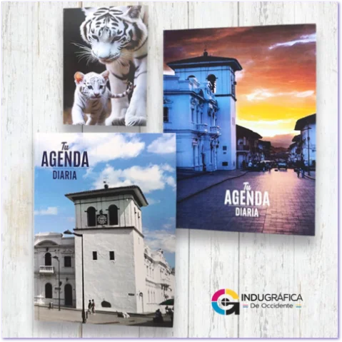 Agendas y cuadernos personalizados