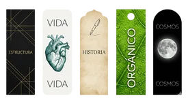 Separadores de libros creativos