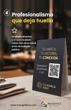 Impresión de publicidad con QR
